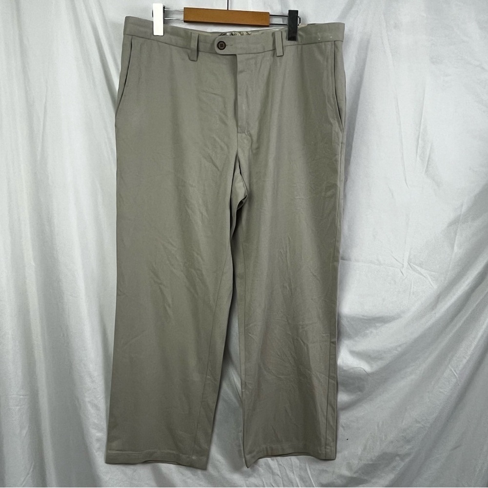 Tommy Bahama silk blend flat front men’s pants
